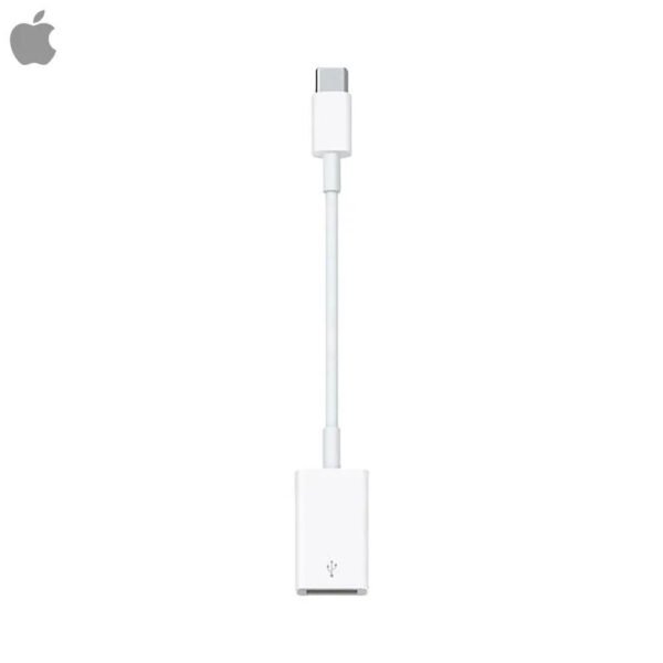Adaptateur OTG USB-C Apple MJ1M2ZM/A Blanc
